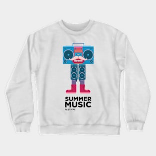 Summer Music Festival Crewneck Sweatshirt